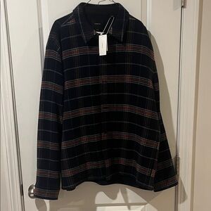 Plaid Black and Red Jacket (Shacket)